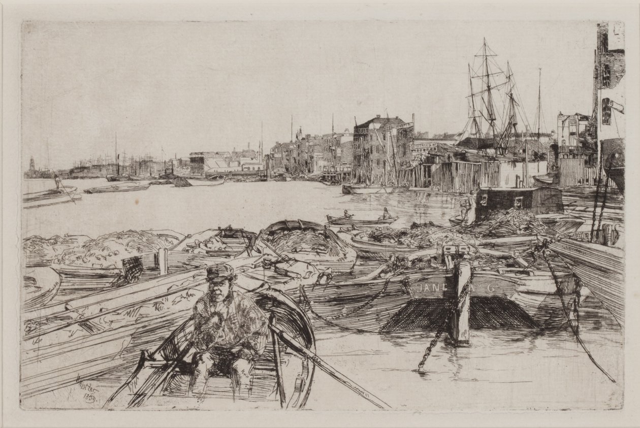 Basen autorstwa James Abbott McNeill Whistler