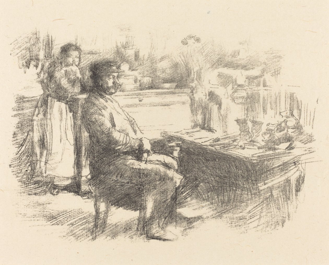 Szewc, 1896. autorstwa James Abbott McNeill Whistler