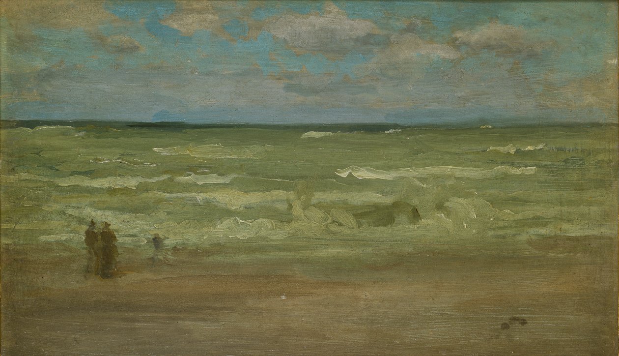 Brzeg, Pourville, 1899 autorstwa James Abbott McNeill Whistler