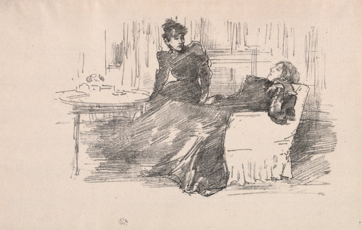 Siostry, 1894. autorstwa James Abbott McNeill Whistler