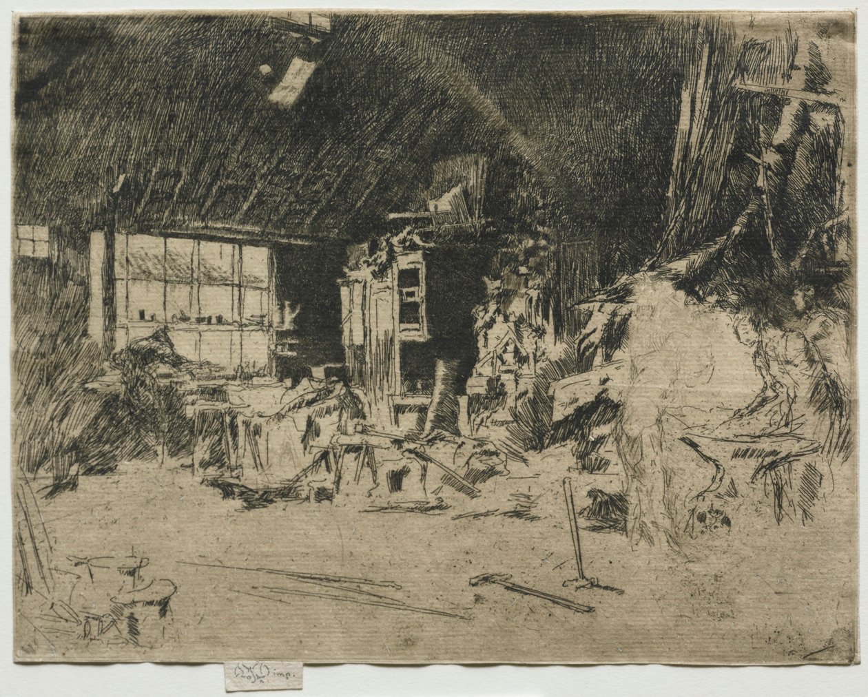 Kuźnia. autorstwa James Abbott McNeill Whistler