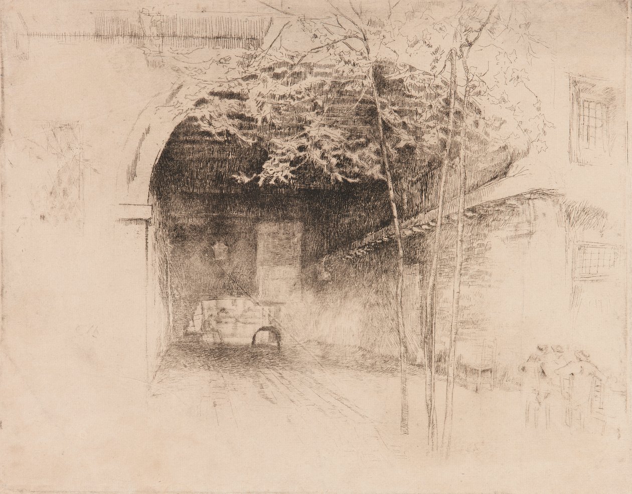 Prom, 1879-1880. autorstwa James Abbott McNeill Whistler