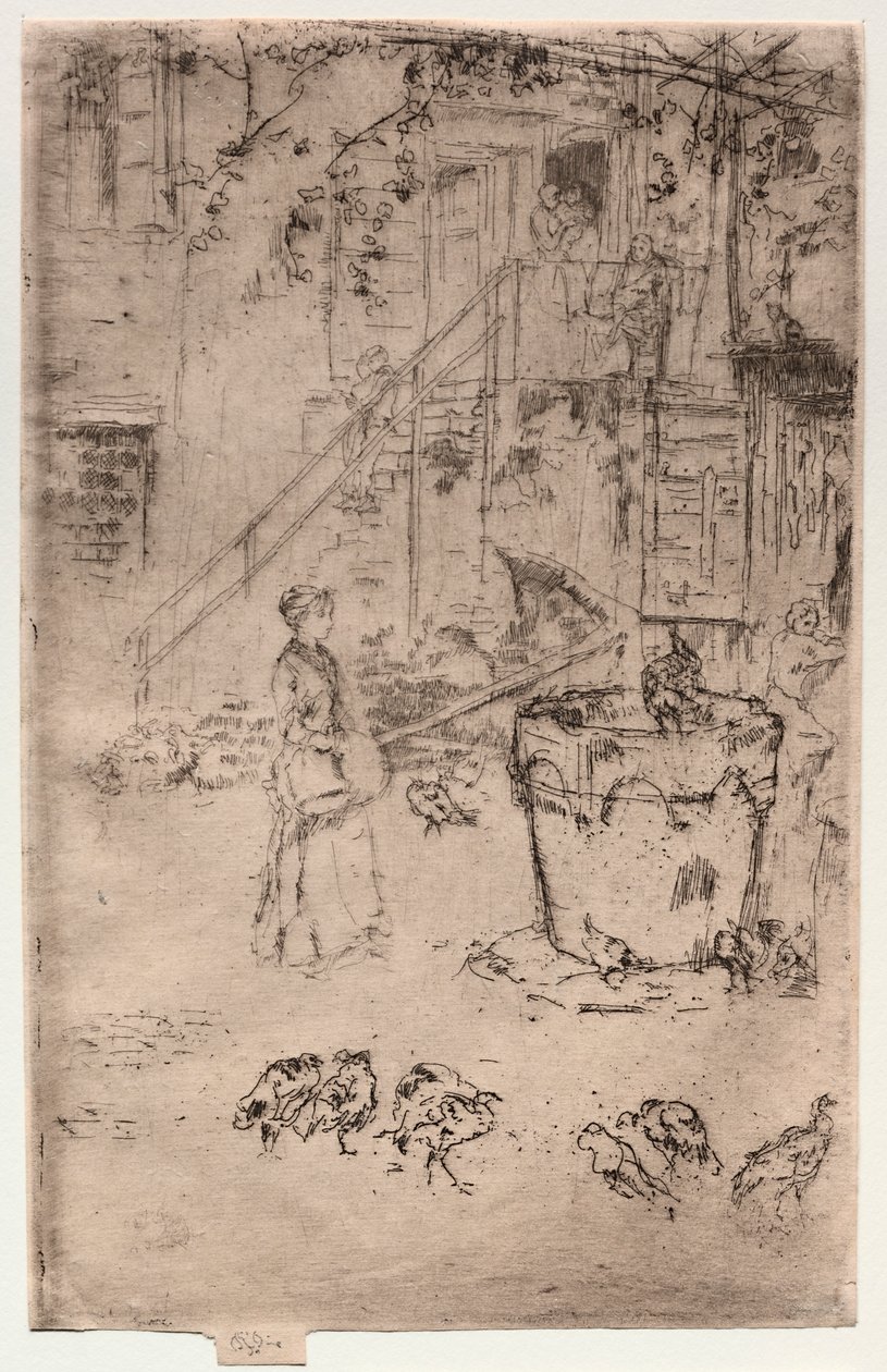 Indyki. autorstwa James Abbott McNeill Whistler