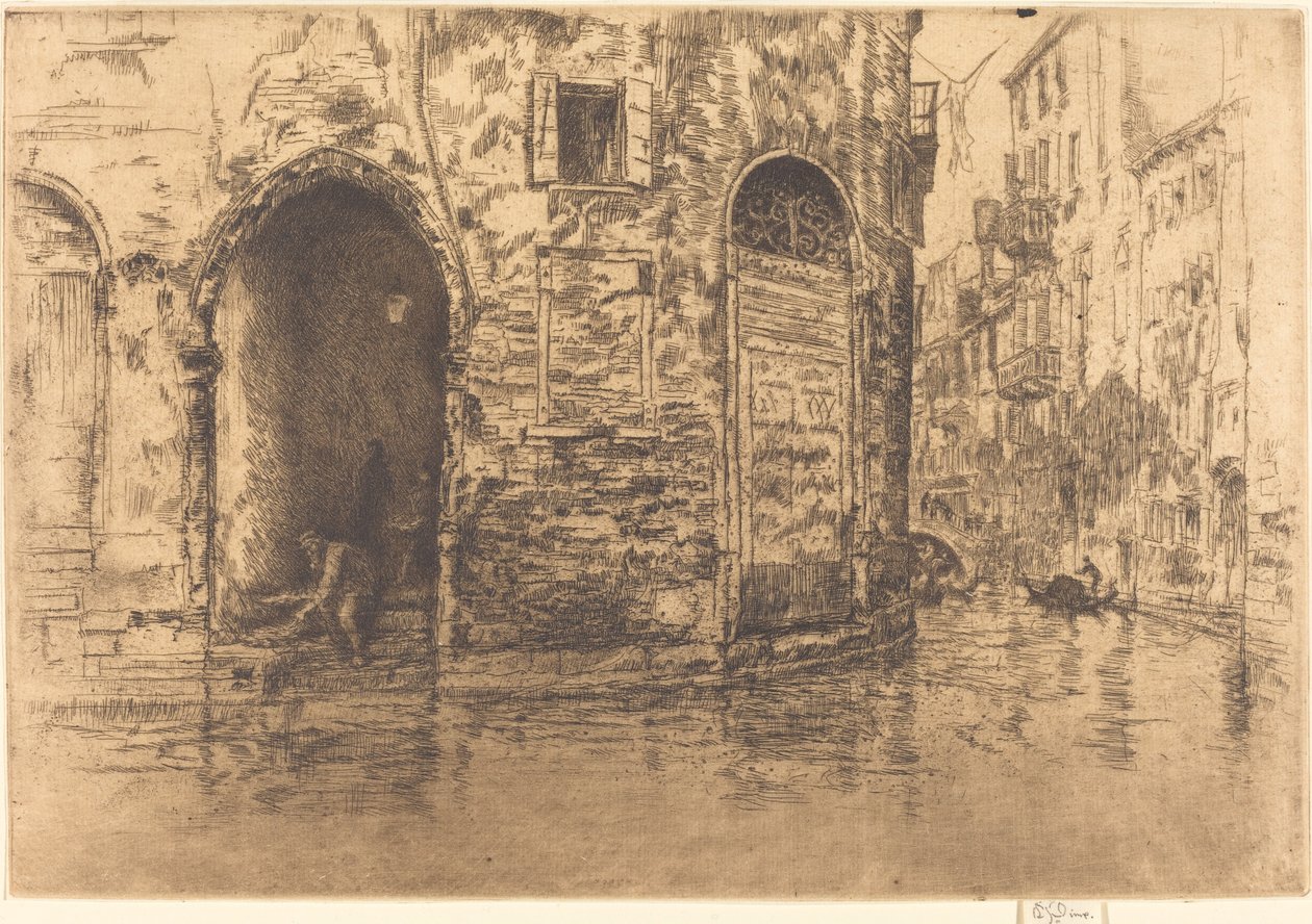 Dwoje drzwi, 1880. autorstwa James Abbott McNeill Whistler