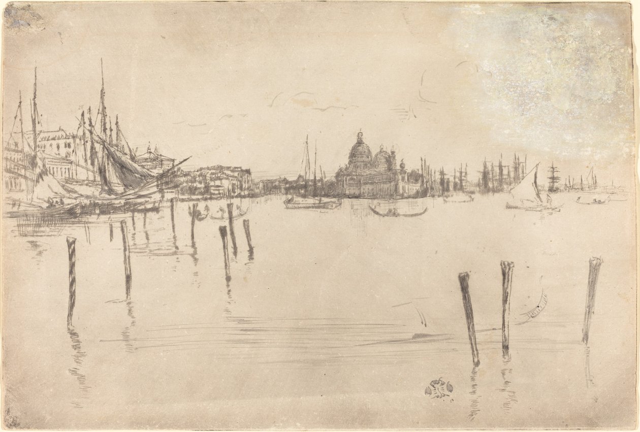 Wenecja, 18791880. autorstwa James Abbott McNeill Whistler