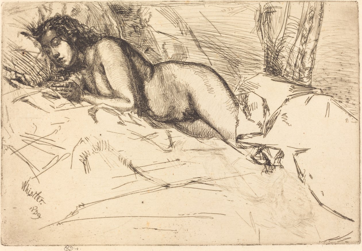 Wenus, 1859. autorstwa James Abbott McNeill Whistler