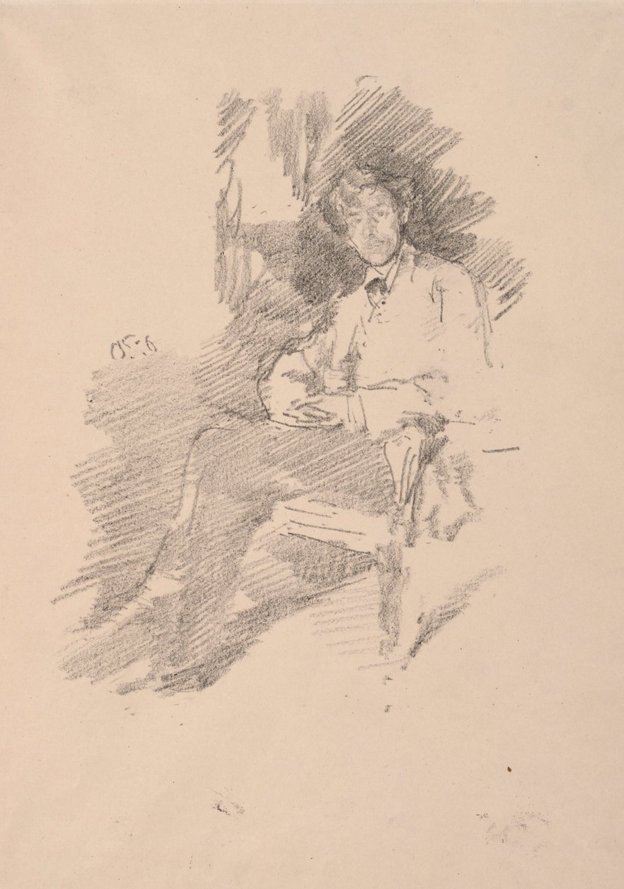 Waltera Sickerta, 1895. autorstwa James Abbott McNeill Whistler