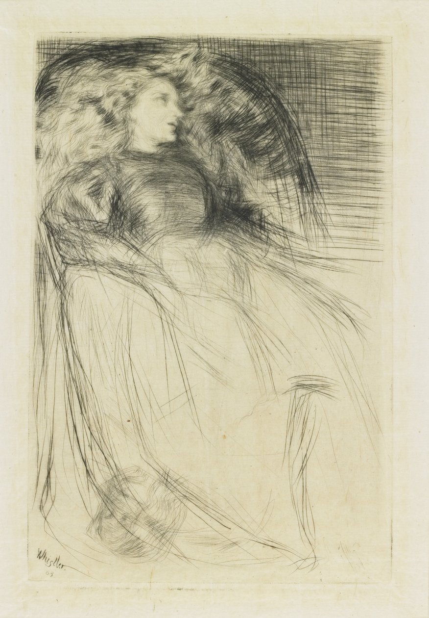 Zmęczony autorstwa James Abbott McNeill Whistler