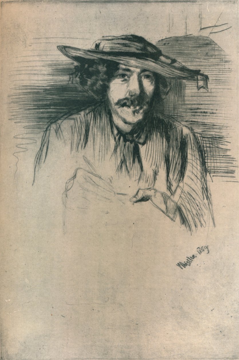 Whistler, 1859, 1904. autorstwa James Abbott McNeill Whistler