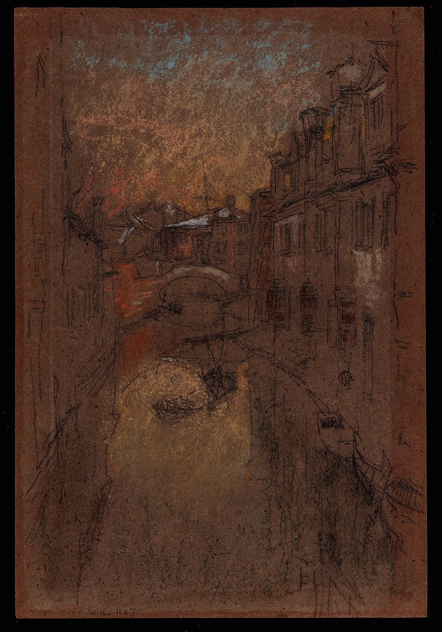 Wieczór zimowy, 1879-1880. autorstwa James Abbott McNeill Whistler