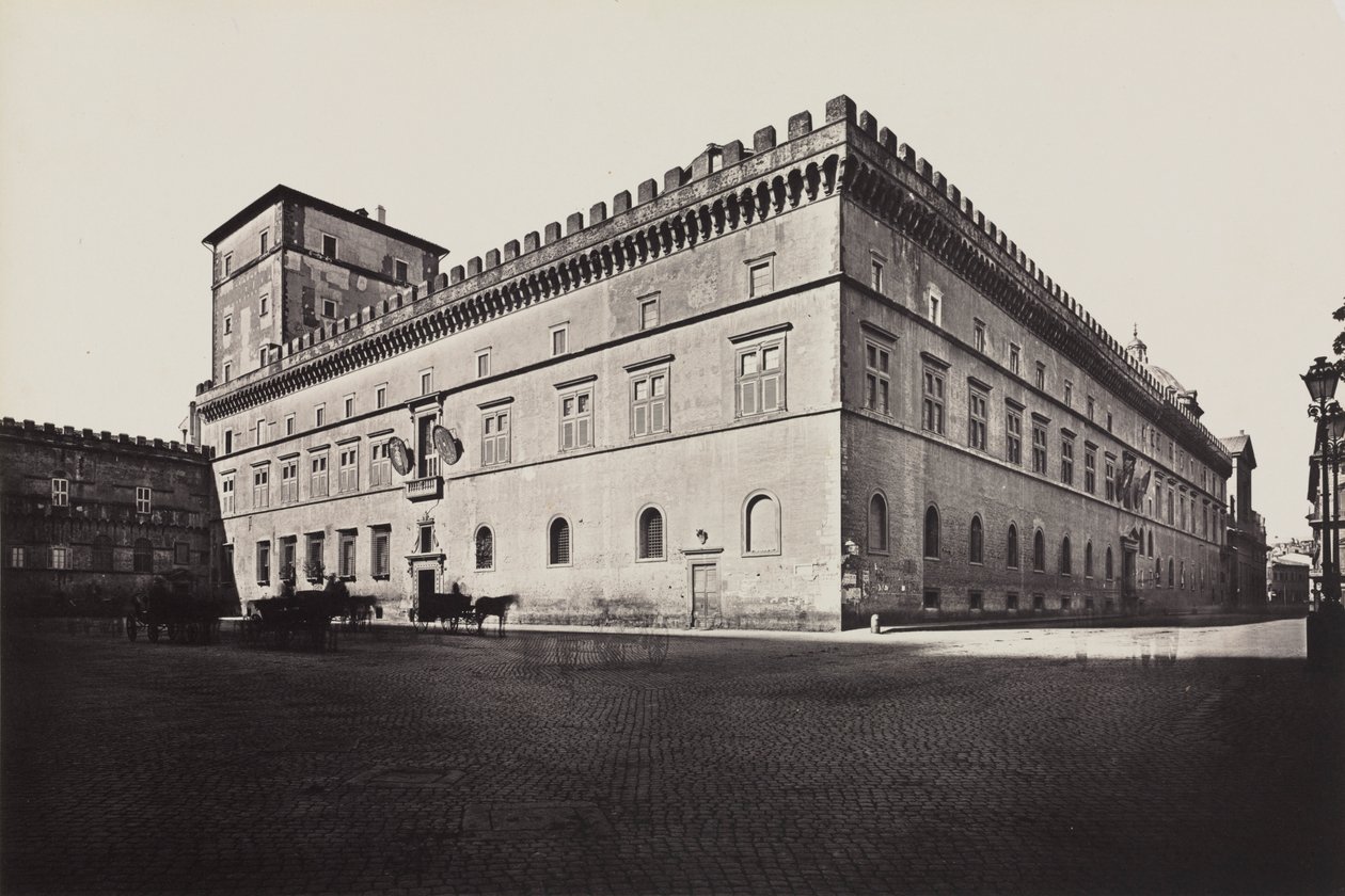 Pałac wenecki, ok. 1900 r. 1870. autorstwa James Anderson