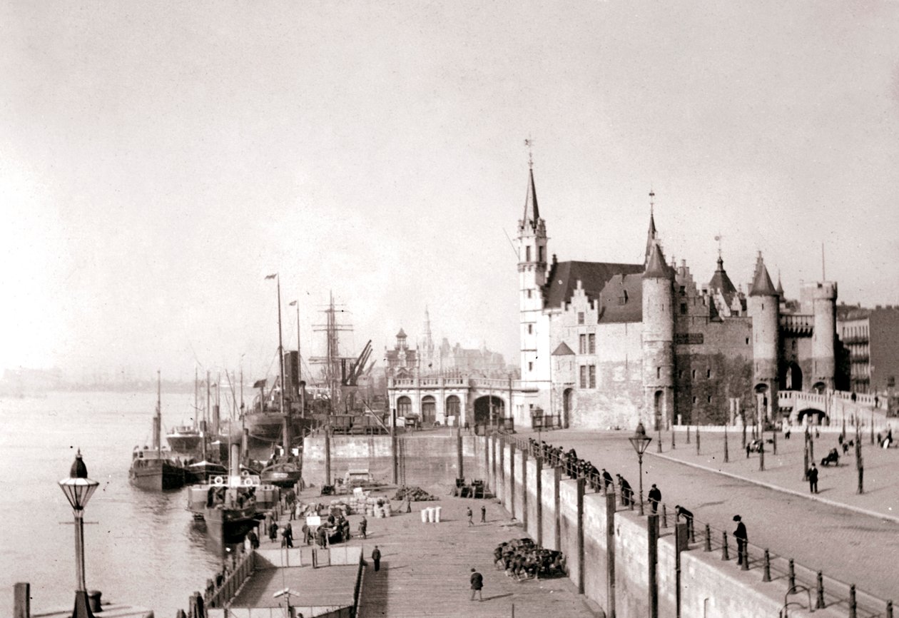 Antwerpia, 1898. autorstwa James Batkin