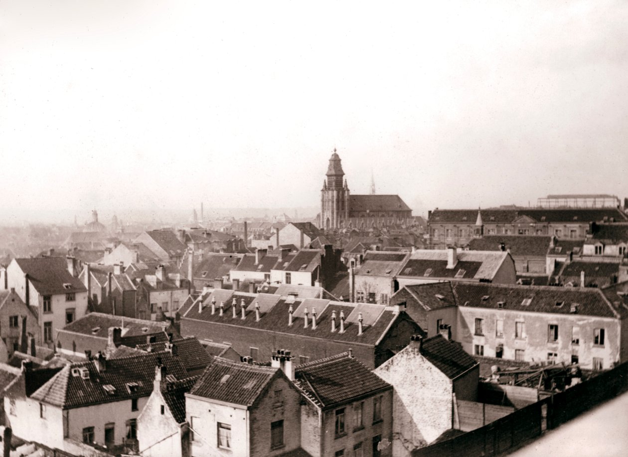 Panoramę Antwerpii, 1898. autorstwa James Batkin