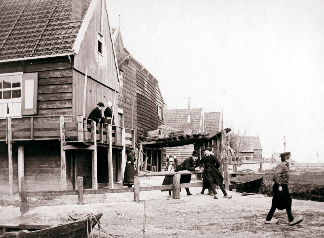 Wyspa Marken, Holandia, 1898 autorstwa James Batkin