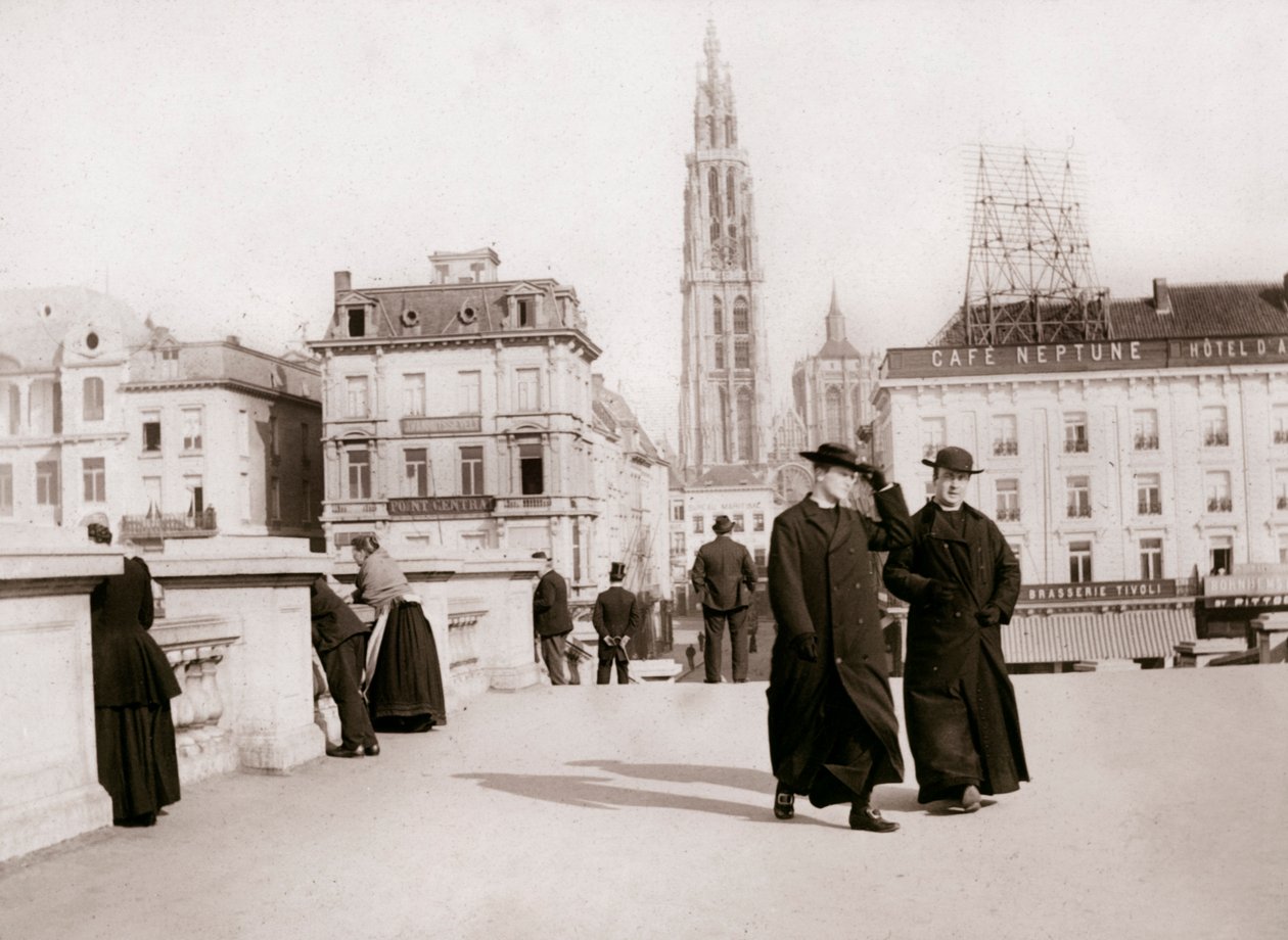 Księża, Antwerpia, 1898. autorstwa James Batkin