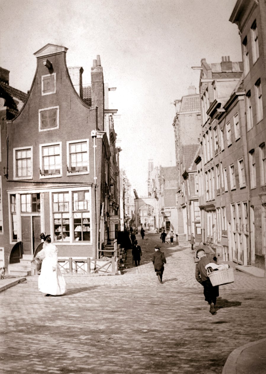 Scena uliczna, Rotterdam, 1898. autorstwa James Batkin