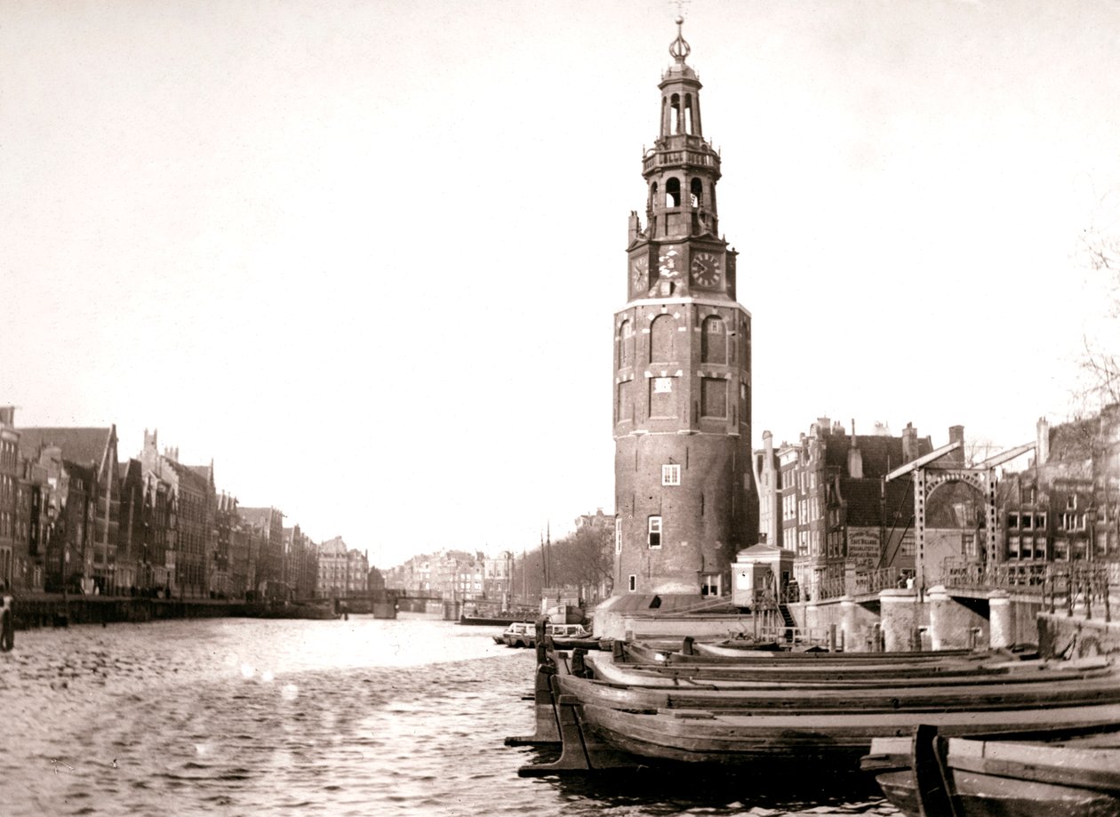 Montelbaanstoren, Amsterdam, 1898. autorstwa James Batkin