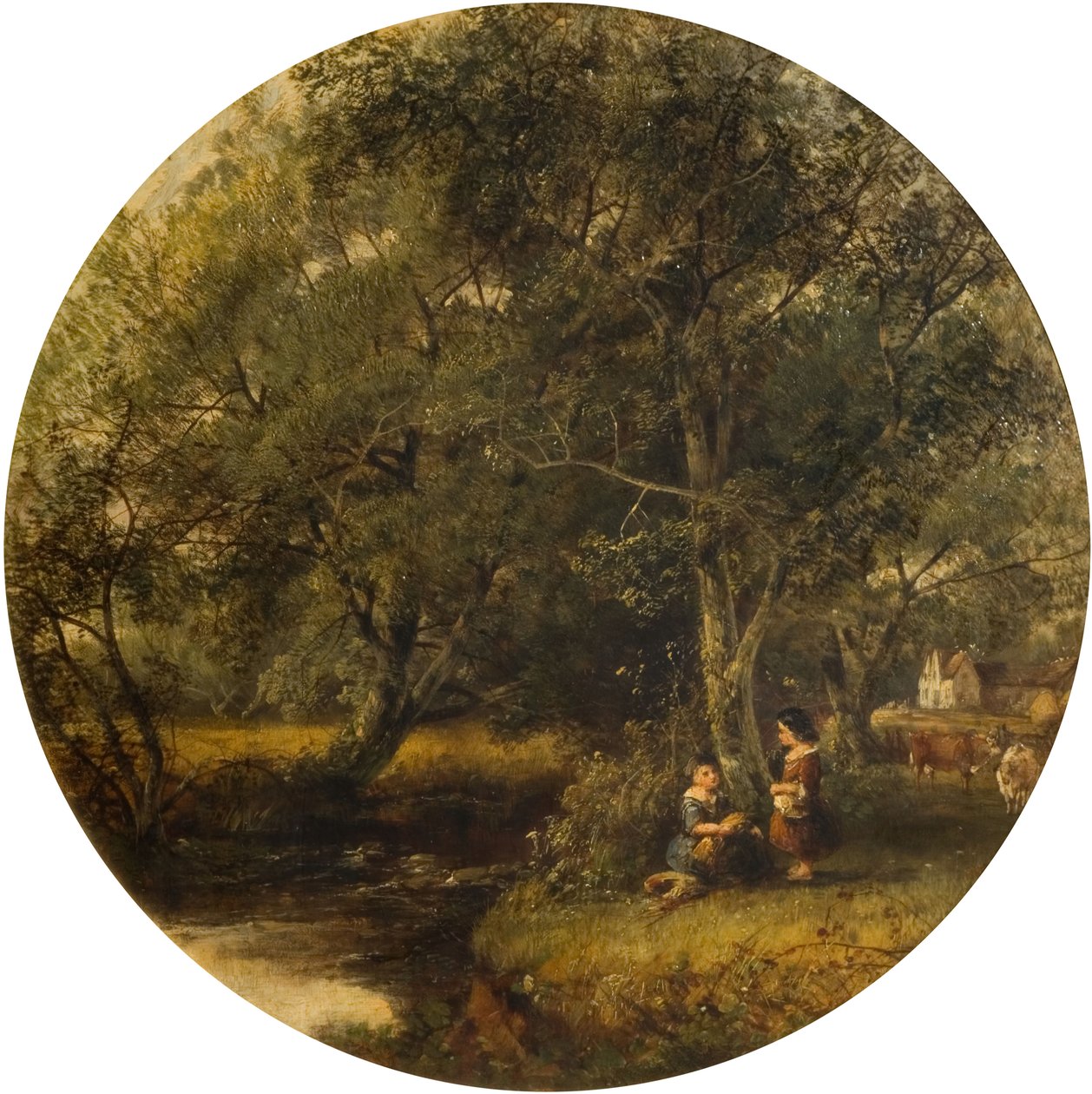 Strumień, 1875. autorstwa James Baylis Allen