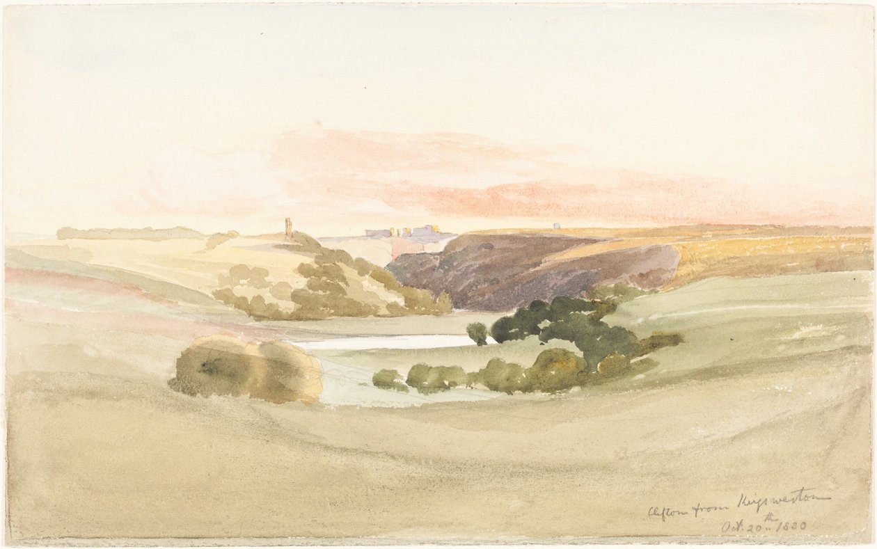 Clifton z Kingsweston autorstwa James Bulwer