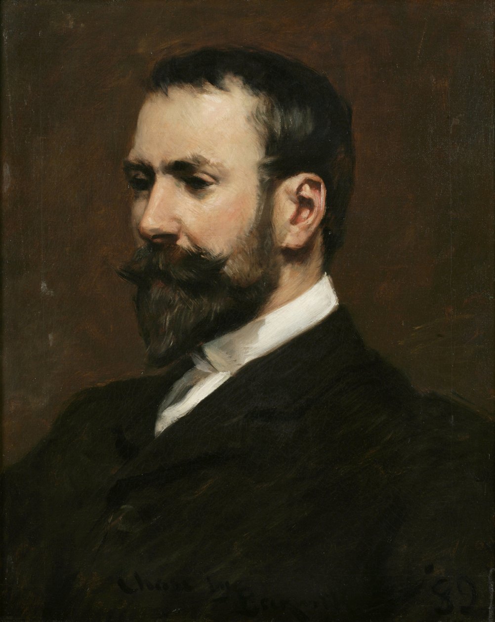 William Merritt Chase, 1889 autorstwa James Carroll Beckwith