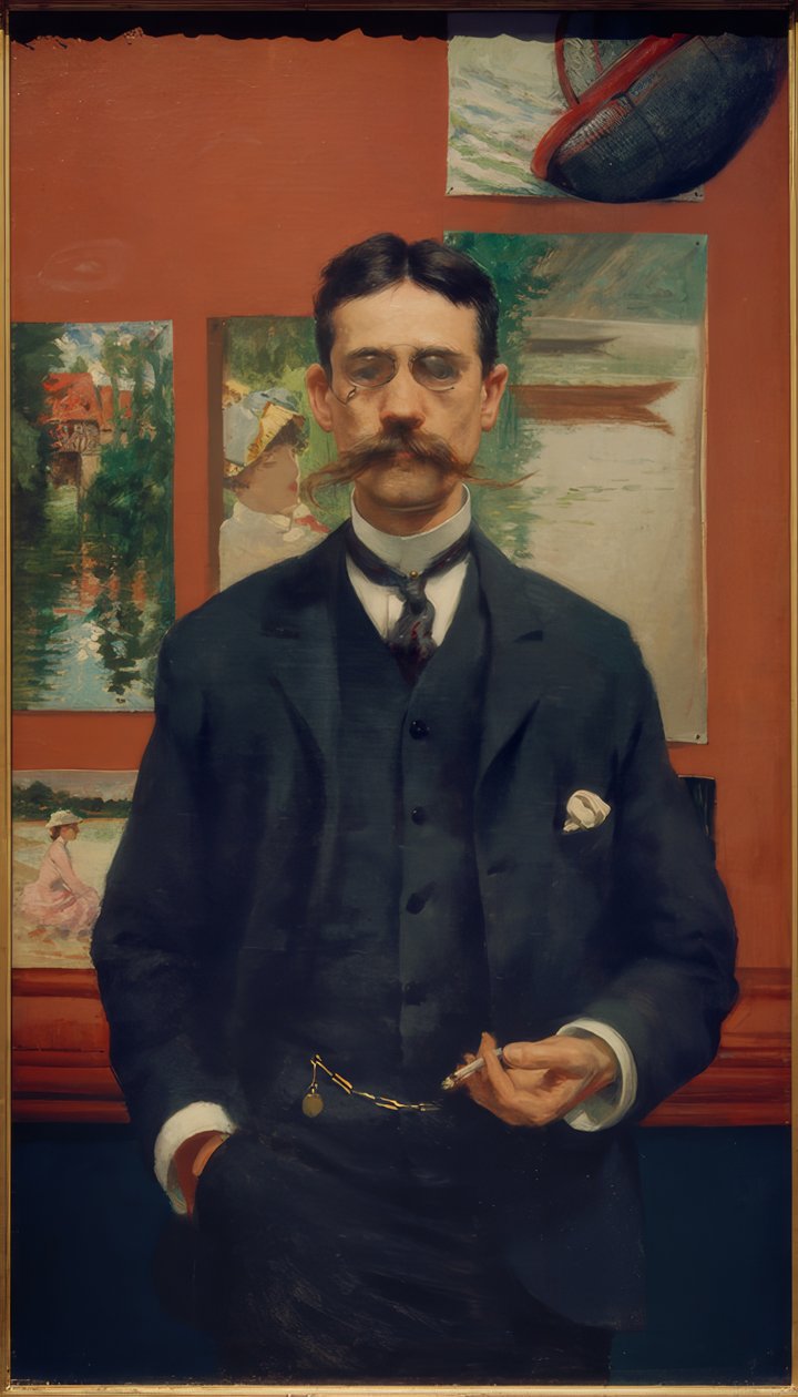 William Walton autorstwa James Carroll Beckwith