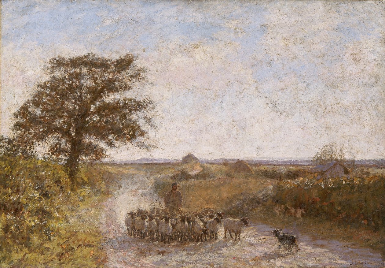 „Zakurzona droga”, 1902 autorstwa James Charles