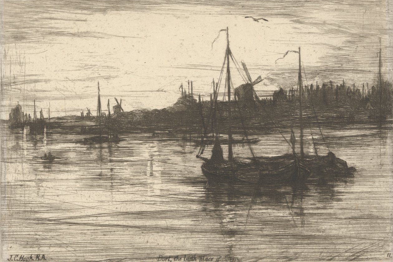 Dort, miejsce urodzenia Cuypa autorstwa James Clarke Hook