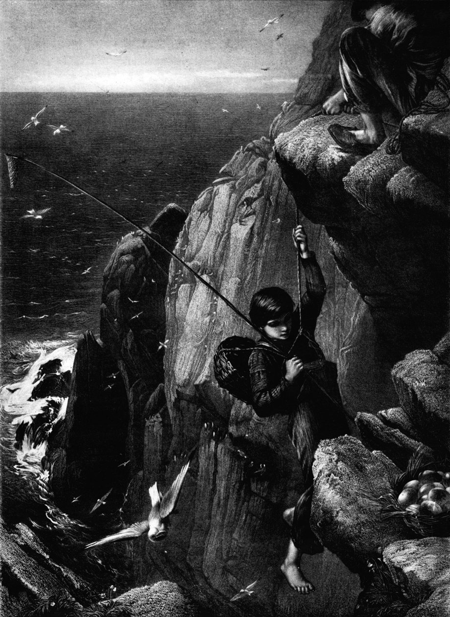 Zbieracze jaj, c1873, 1911 autorstwa James Clarke Hook
