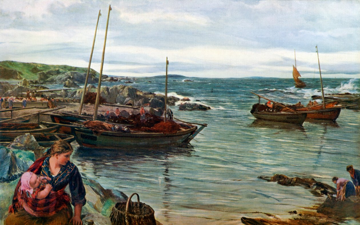 Dom z przypływem, 1880, 1912. autorstwa James Clarke Hook