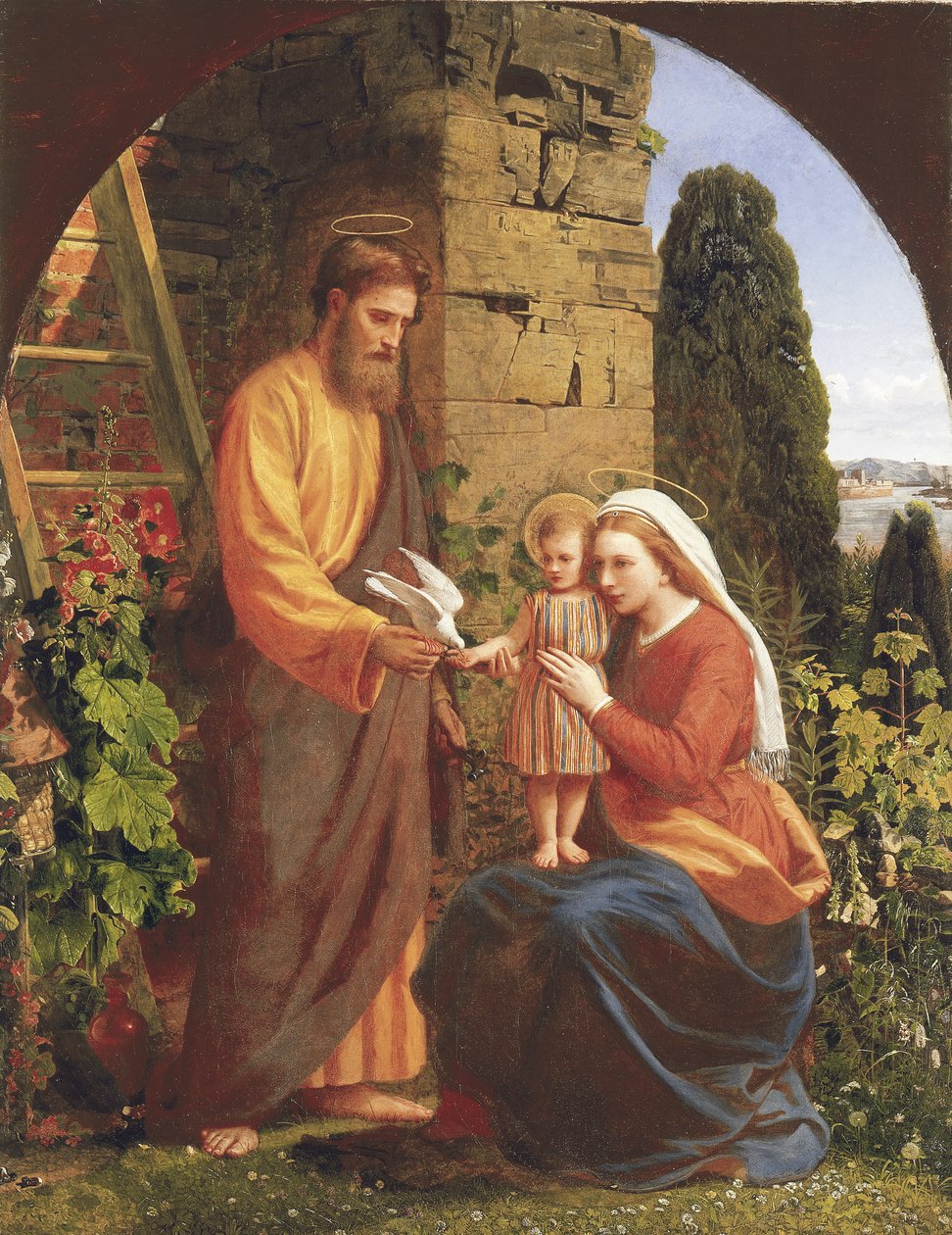 Święta Rodzina autorstwa James Collinson