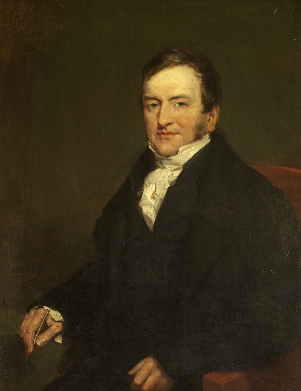 John Cox, ok. 1840 (olej na płótnie) autorstwa James Curnock