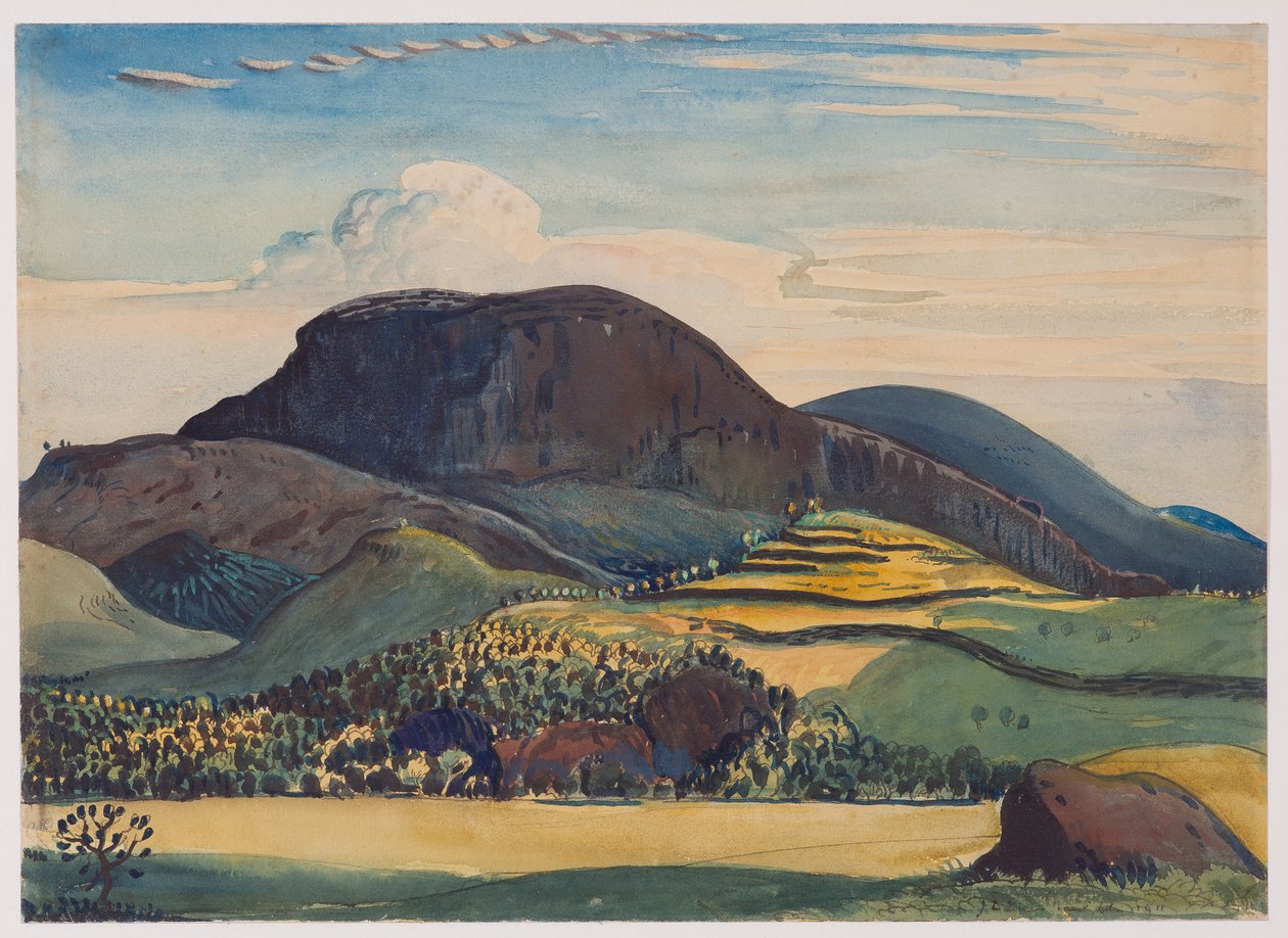 Nant Ddu, ok. 1911 autorstwa James Dickson Innes