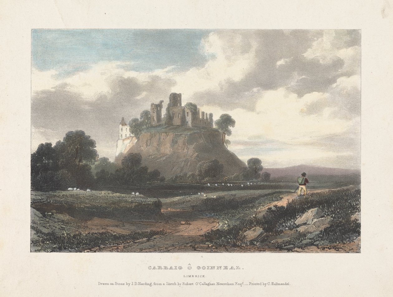 Carrig O Goinneal autorstwa James Duffield Harding