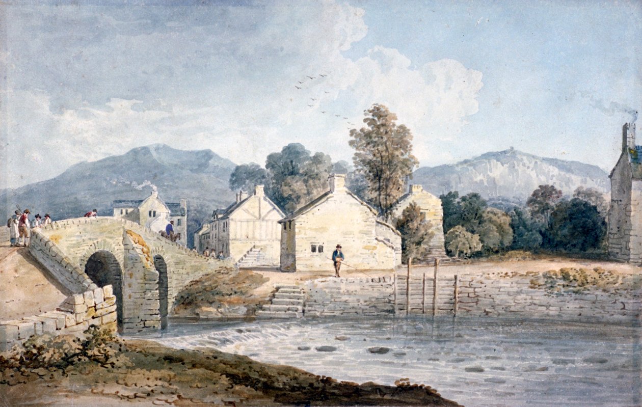 „Wjazd do Keswick, Cumberland”, XIX wiek. autorstwa James Duffield Harding