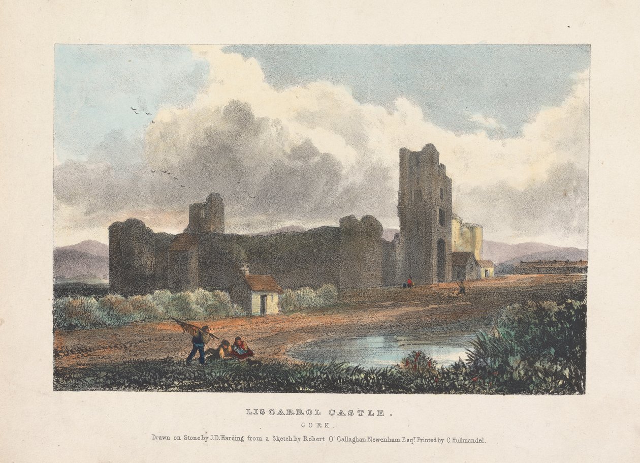 Polonês do Castelo de Liscarroll autorstwa James Duffield Harding