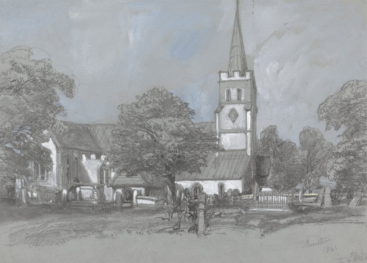 Katedra autorstwa James Duffield Harding