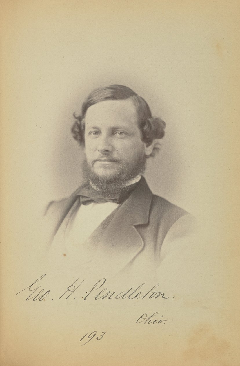 George H. Pendleton autorstwa James Earle McClees