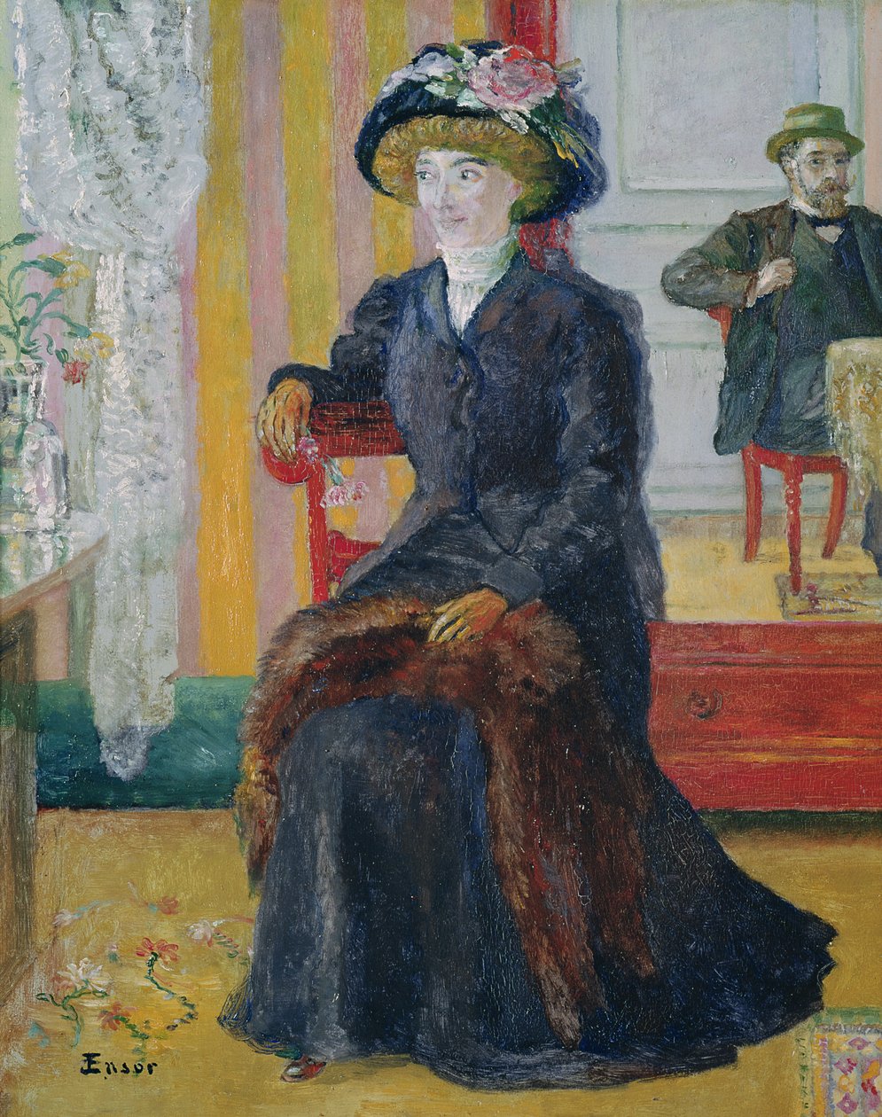 Nasze dwa portrety autorstwa James Ensor
