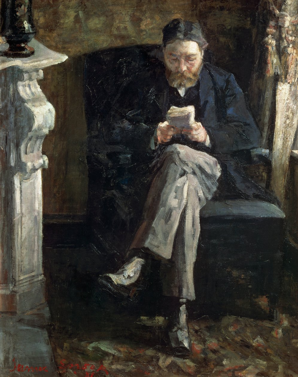 Portret ojca artysty autorstwa James Ensor