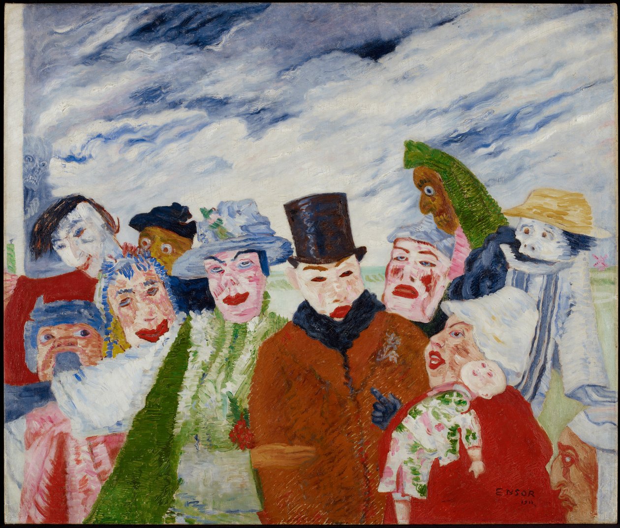 Intryga autorstwa James Ensor