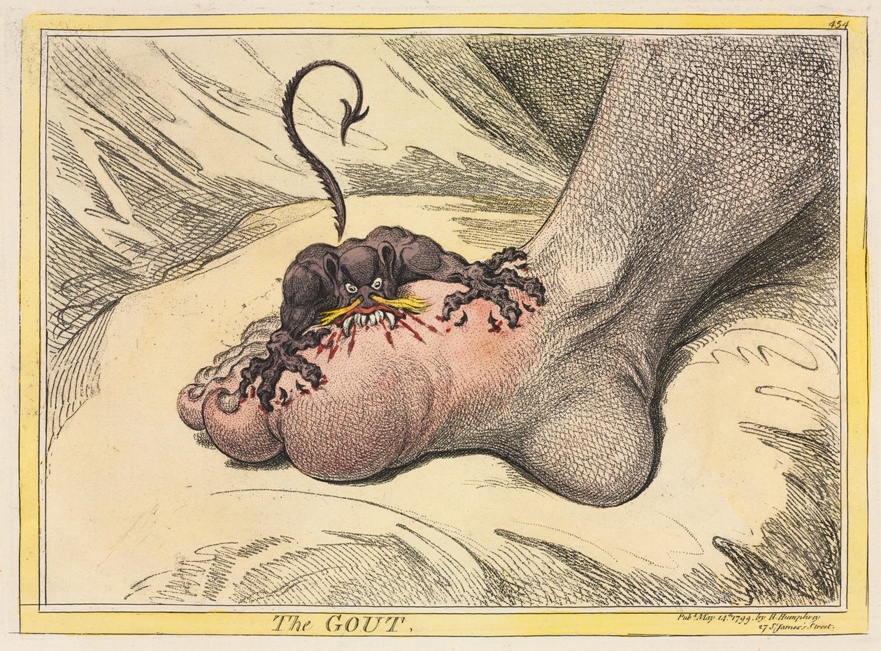 Dna, 1799. autorstwa James Gillray
