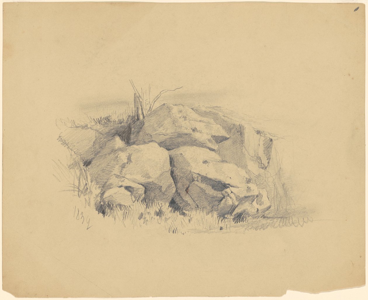 Skały autorstwa James Goodwyn Clonney