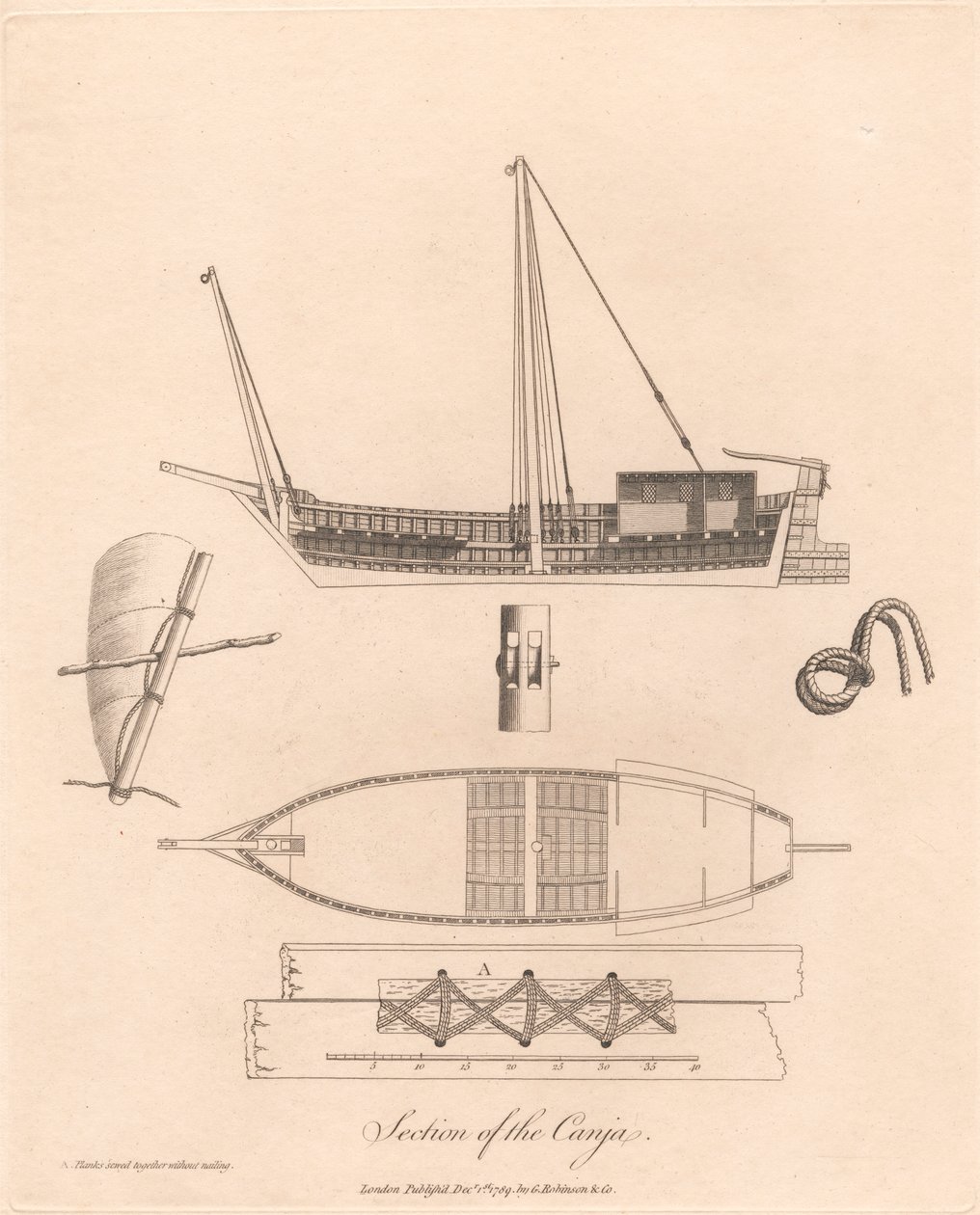 Sekcja Canja autorstwa James Heath