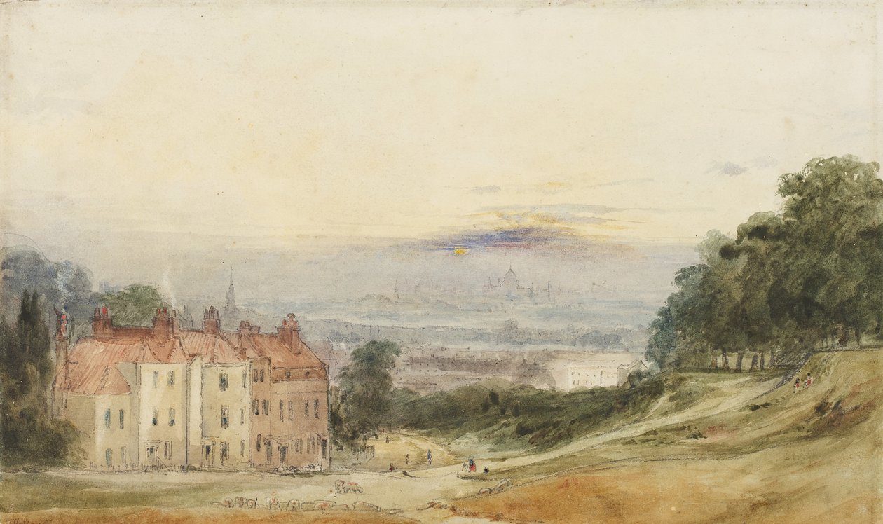Londyn z Blackheath autorstwa James Holland