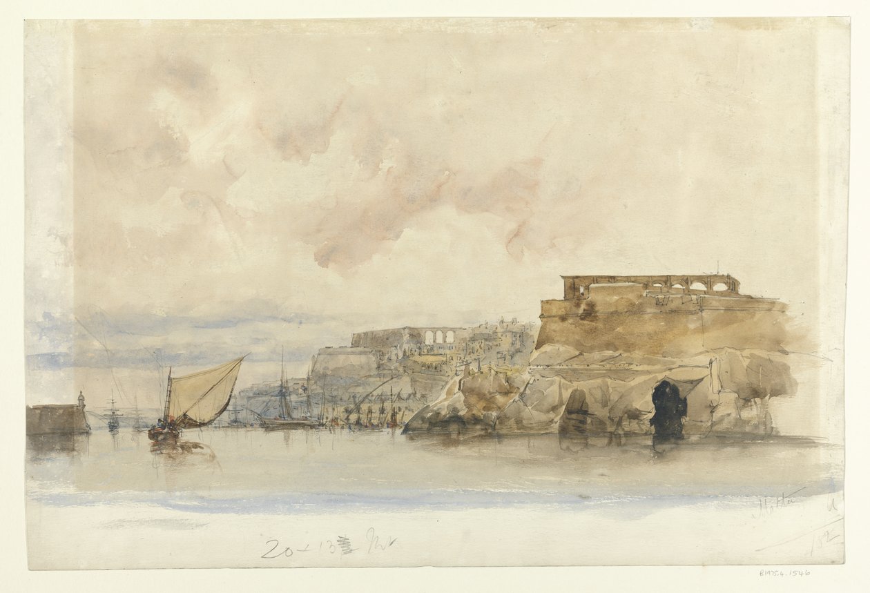 Widok na Vallettę, Malta autorstwa James Holland