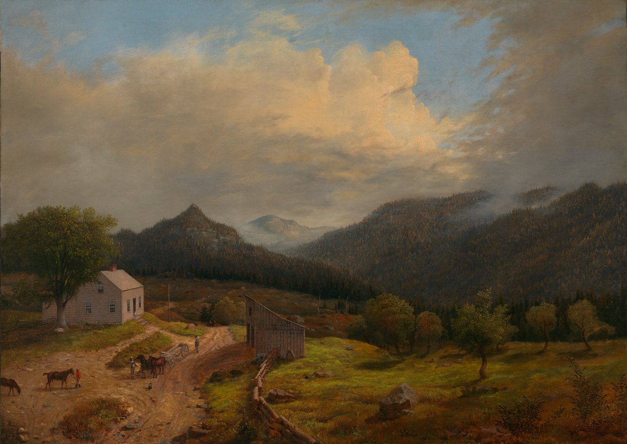 Tawerna w New Boston, Vermont autorstwa James Hope