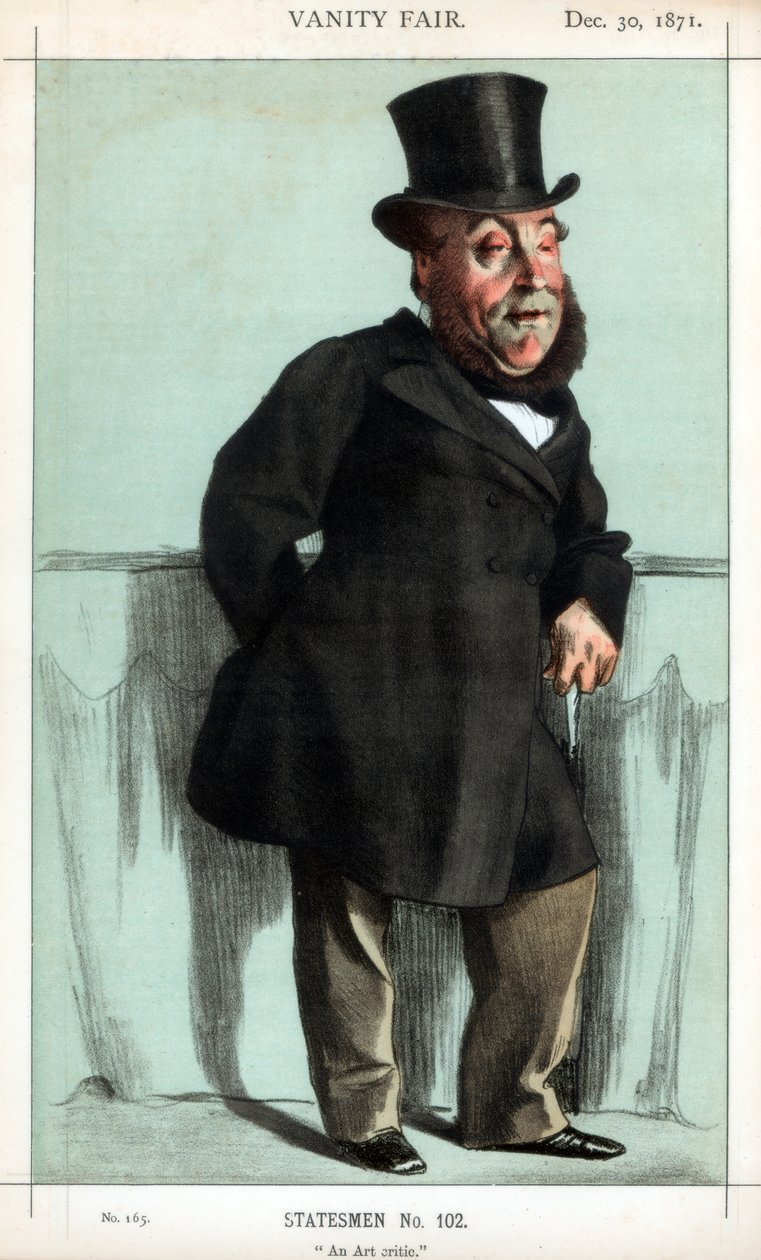 Krytyk sztuki, 1871. autorstwa James Jacques Joseph Tissot