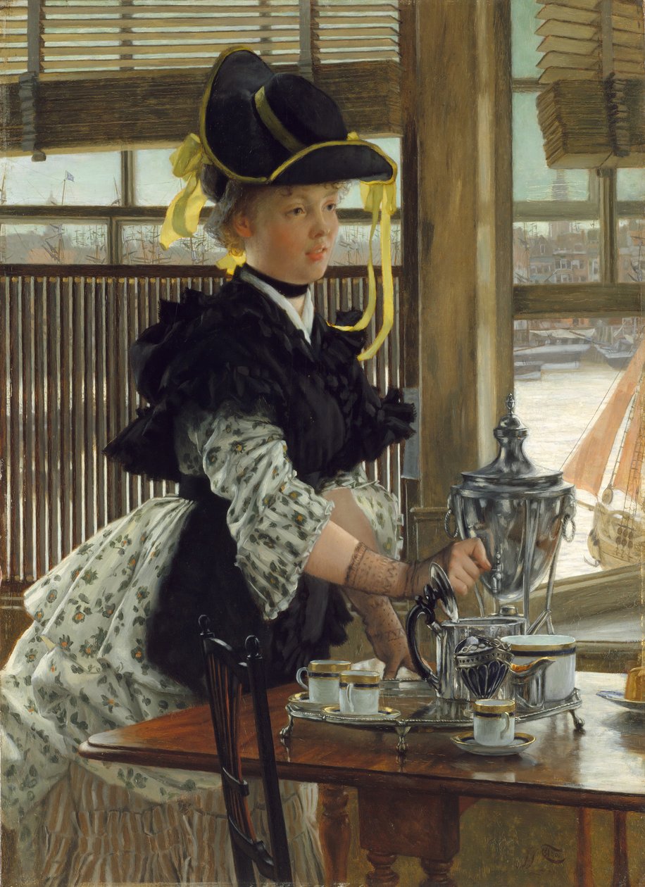Herbata, 1872. autorstwa James Jacques Joseph Tissot
