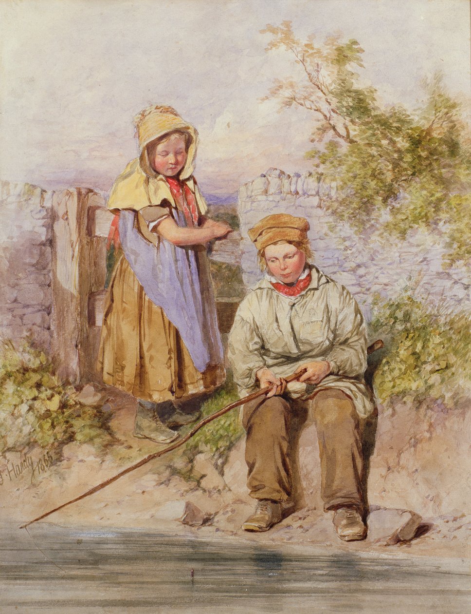 Młodzi wędkarze autorstwa James Jnr Hardy