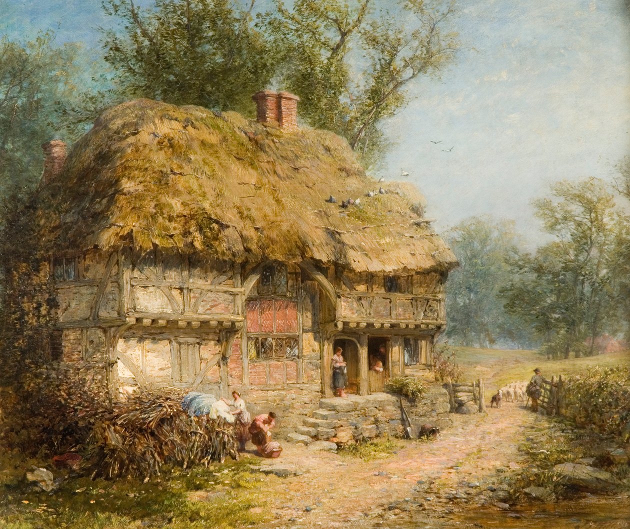W pobliżu Stratford-on-Avon autorstwa James John Hill
